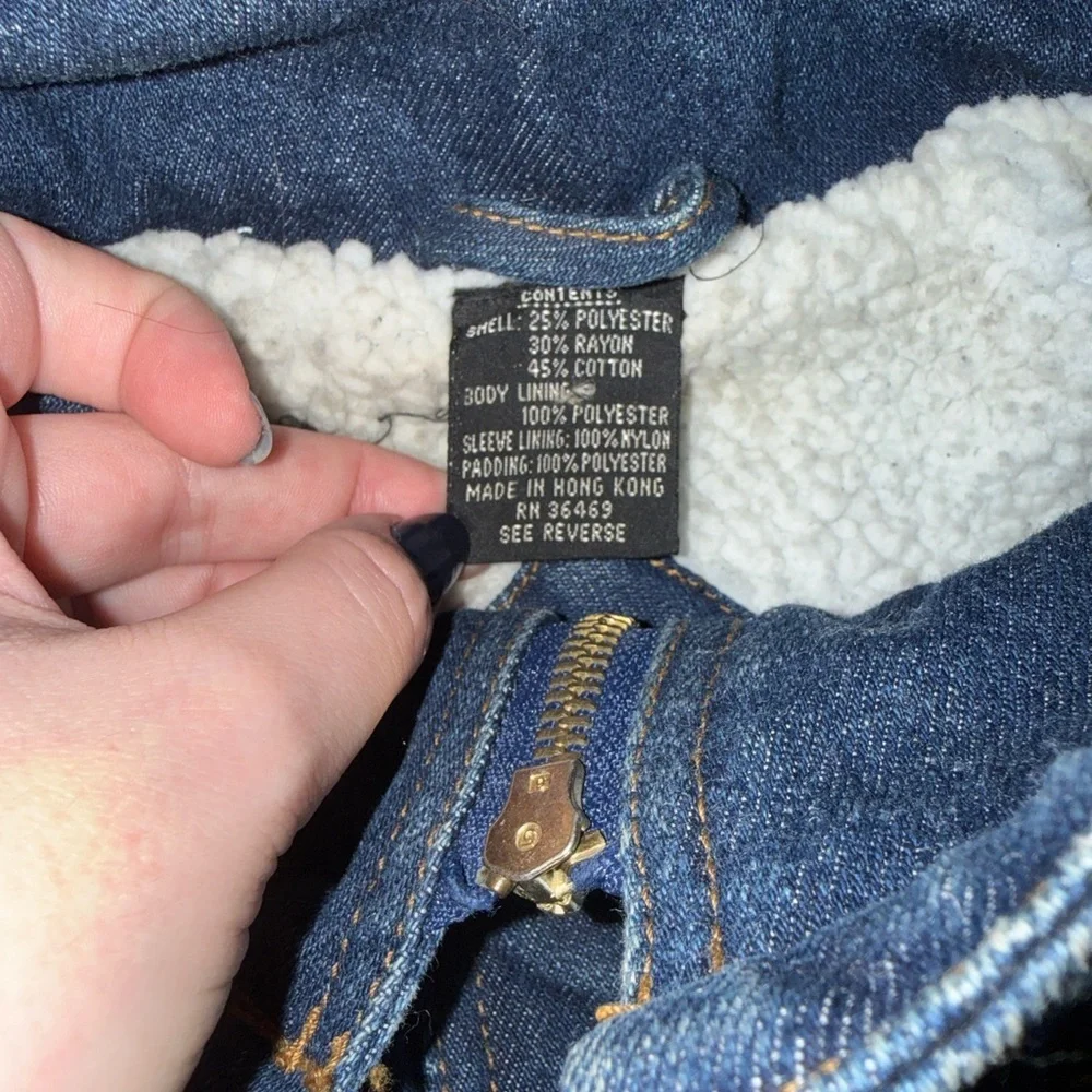Men's Vintage Dark Blue Denim Bomber Jacket